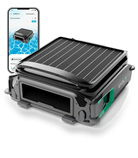Solar Pool Skimmer Robot — Smart Cleaning Robots, WYBOT