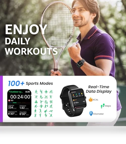 Upgraded Smart Watch — Smartwatches, TOZO