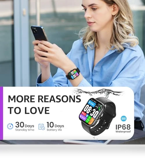 Upgraded Smart Watch — Smartwatches, TOZO