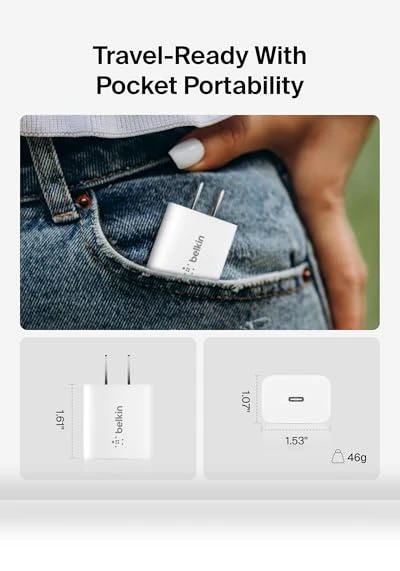 20W Wall Charger — Chargers, Belkin