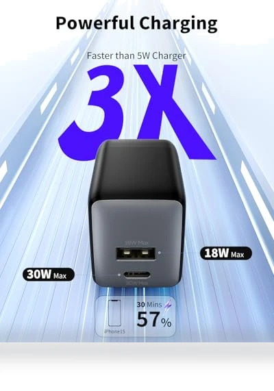 30W USB C Fast Charger Block — Chargers, wegear