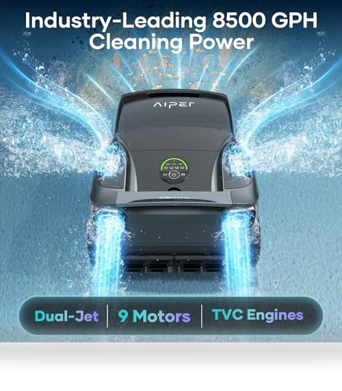 All-in-One Pool Cleaning Robot — Pool Cleaning Heads, AIPER