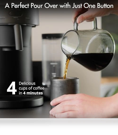 Coffee Machine with Removable Water Tank — Coffee & Espresso Combos, Ratio