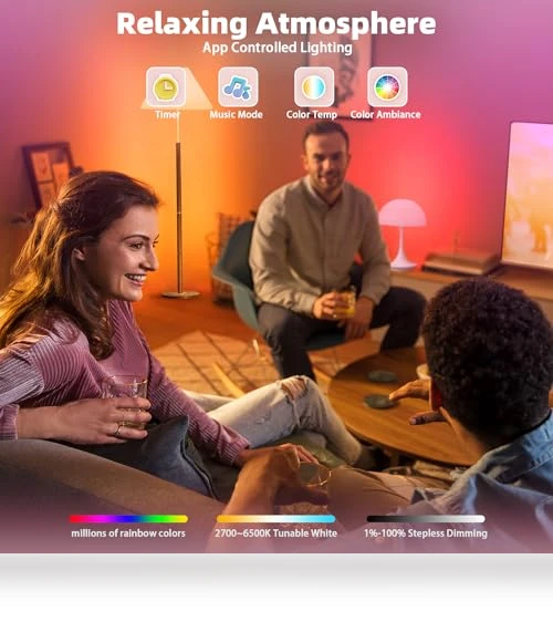 Color Changing Smart Light Bulbs — LED, Nowepai