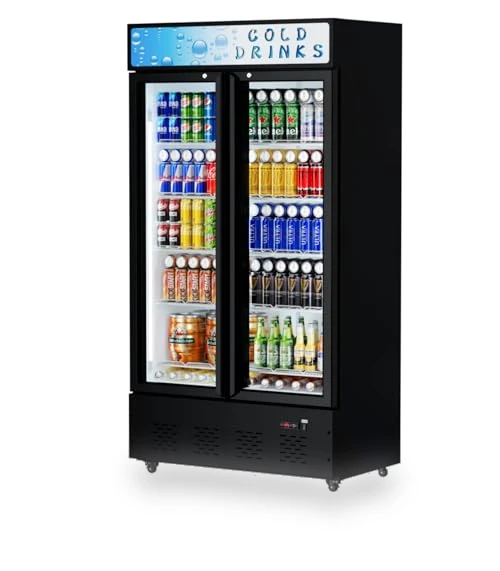 Commercial Beverage Refrigerator with Glass Door — Drink Coolers, ECEVT