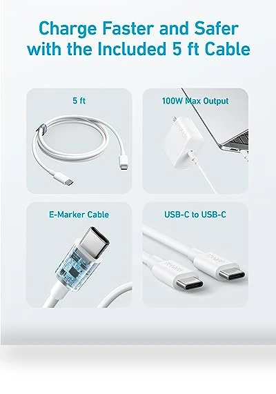 Compact and Foldable 100W USB C Charger — Chargers & Adapters, Anker