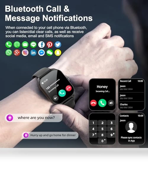 Curve Smart Watch — Smartwatches, Haulvean