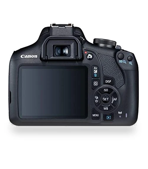DSLR Camera with 18-55mm Lens and Accessories — Professional DSLR Cameras, Canon