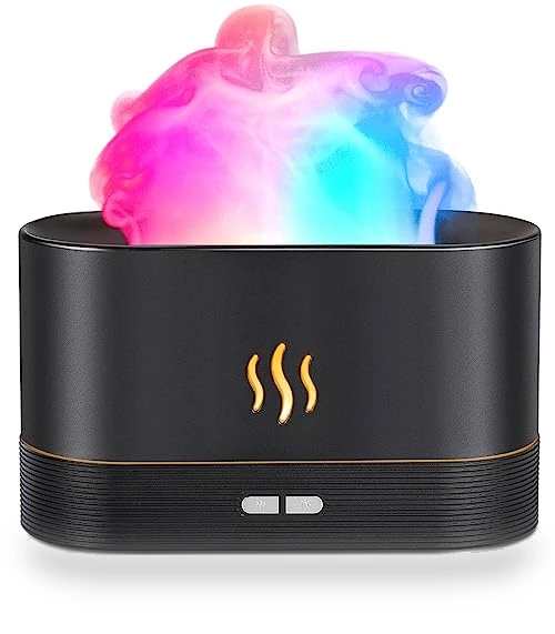 Essential Oil Diffuser and Humidifier with Flame Light — Diffusers, Aegci