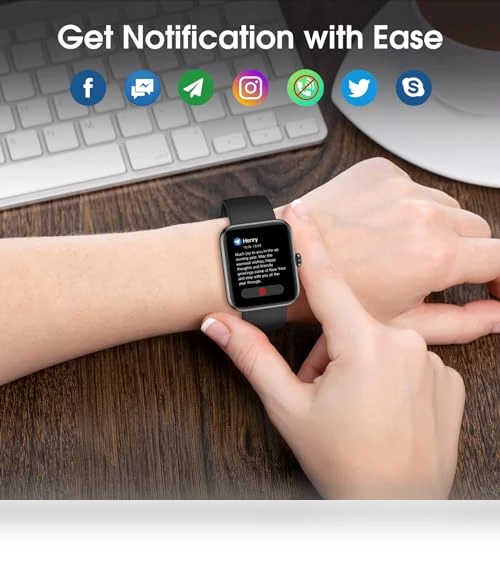 Fitness Tracker Smart Watch — Smartwatches, TYKOIT