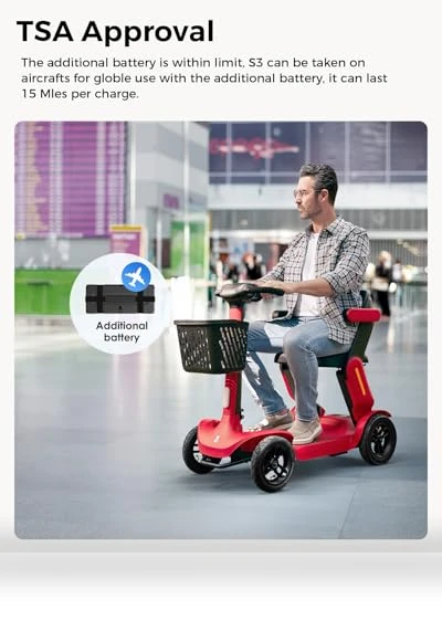 Folding Mobility Scooter — Push Scooters, PAISEEC