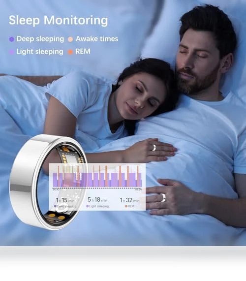 Health Tracker Ring — Wearable Accessories, Tiantianka