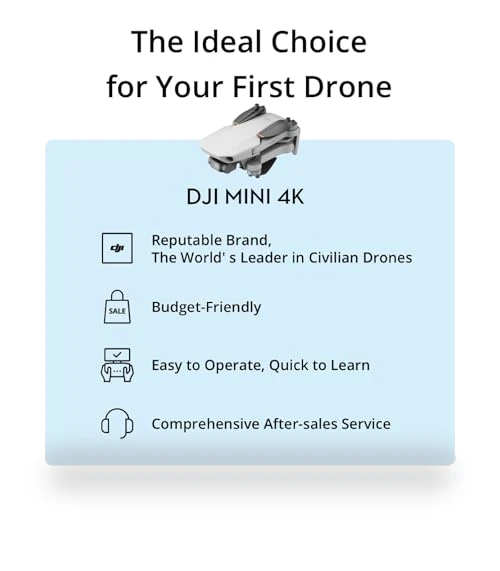 Mini 4K Camera Drone Combo — Drones, DJI