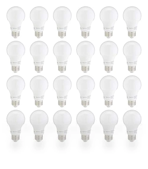 Non-Dimmable LED Light Bulbs — Incandescent, Amazon Basics
