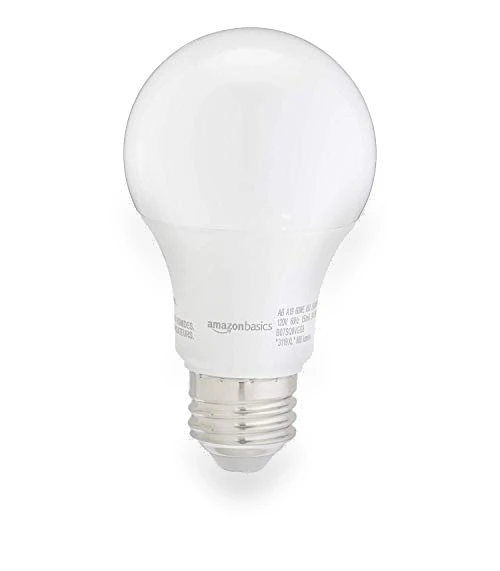 Non-Dimmable LED Light Bulbs — Incandescent, Amazon Basics
