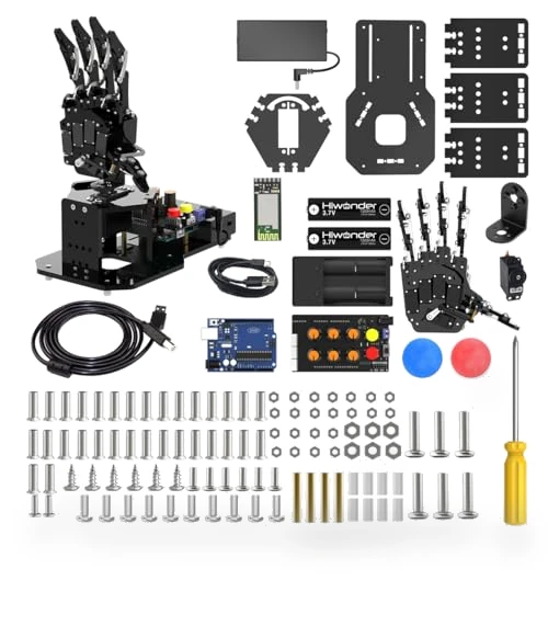 Open Source AI Bionic Robotic Hand — Robotic Enhancements, Hiwonder