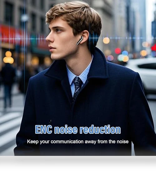 Real Time Translation Earbuds — In-Ear Headphones, SKIUDCT