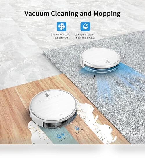 Robot Vacuum and Mop Combo — Smart Cleaning Robots, MAMNV