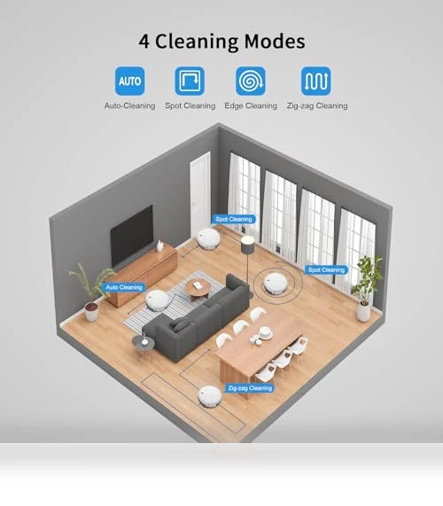 Robot Vacuum and Mop Combo — Smart Cleaning Robots, MAMNV