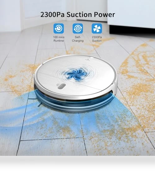 Robot Vacuum and Mop Combo — Smart Cleaning Robots, MAMNV