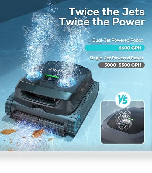 Scuba X1 Cordless Robotic Pool Cleaner — Automated Pool Maintenance, AIPER