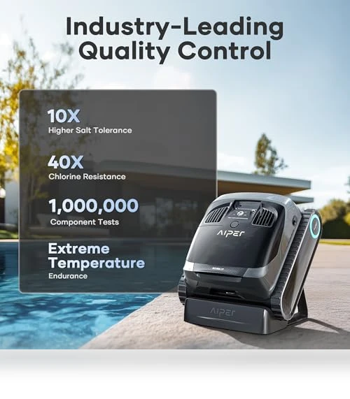 Scuba X1 Cordless Robotic Pool Cleaner — Automated Pool Maintenance, AIPER