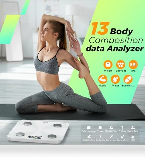 Smart Scale for Body Weight and Fat Percentage — Weight Management Tools, runstar