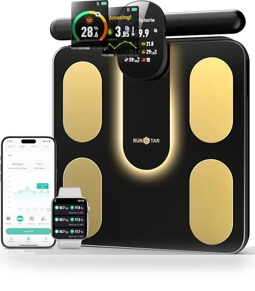 Smart Scale with Body Composition Analysis — Weight Management Tools, runstar
