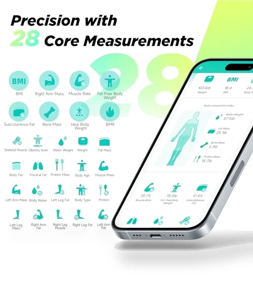 Smart Scale with Body Composition Analysis — Weight Management Tools, runstar