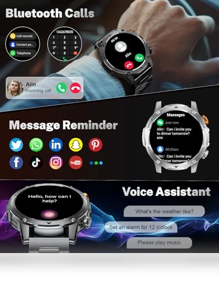 Smart Watch for Men — Smartwatches, LIGE