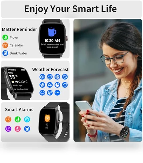 Smart Watch with Bluetooth Calling — Smartwatches