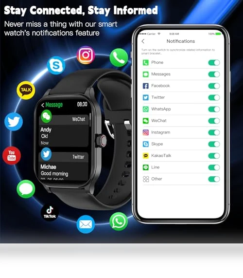Smart Watch with Health Monitoring — Smartwatches, Odsslgw