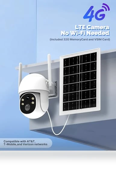 Solar Security Camera — Smart Home Security, MOES