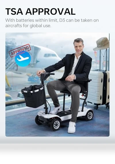 Ultra Lightweight Mobility Scooter — Push Scooters, PAISEEC