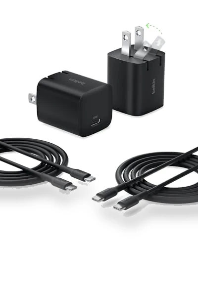 USB C Charger Block 25W (2 Pack) — Chargers, Belkin