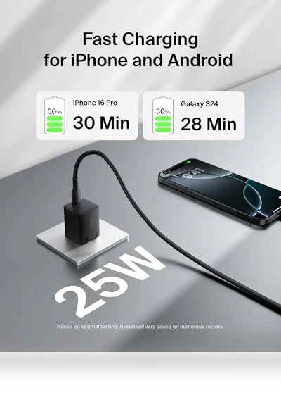USB C Charger Block 25W (2 Pack) — Chargers, Belkin