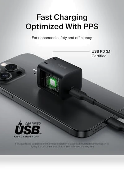 USB C Charger Block 25W (2 Pack) — Chargers, Belkin