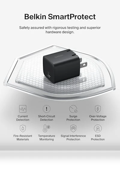 USB C Charger Block 25W (2 Pack) — Chargers, Belkin