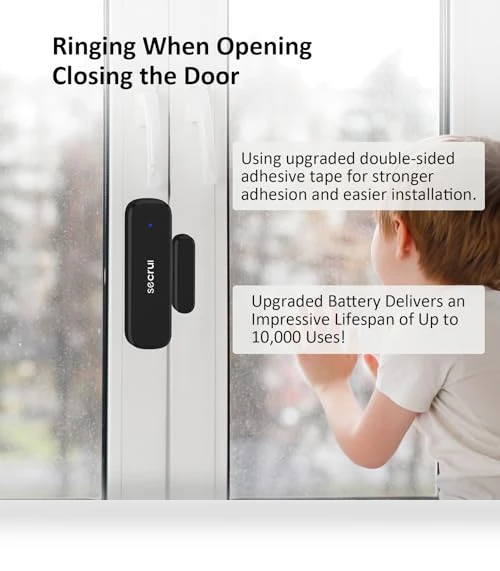 Wireless Door Chime — Kits, SECRUI
