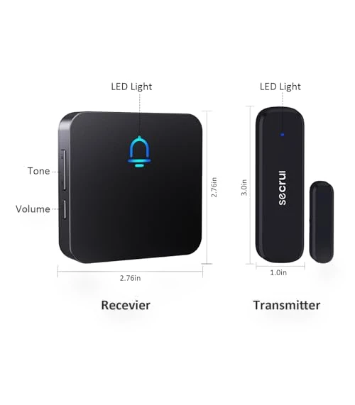 Wireless Door Chime — Kits, SECRUI