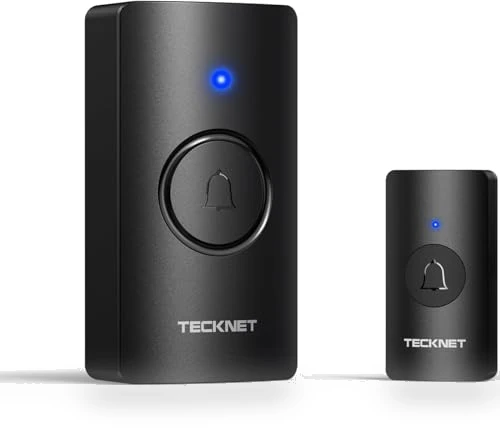 Wireless Doorbell — Push Buttons, TECKNET