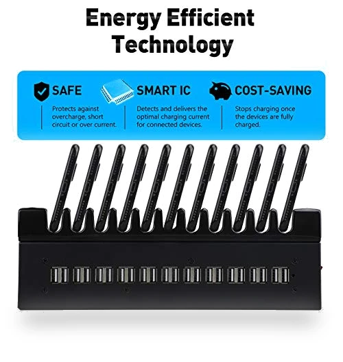22-Ports USB Charging Station — Chargers, MIXILIN