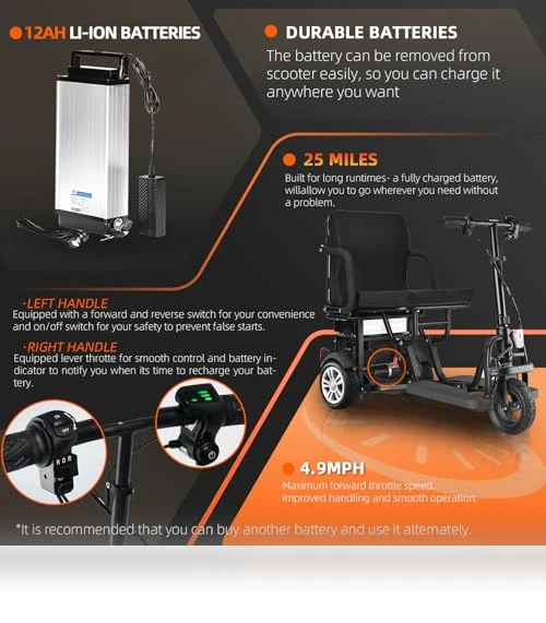 Airline Approved Lightweight Mobility Scooter — Push Scooters, MUJO