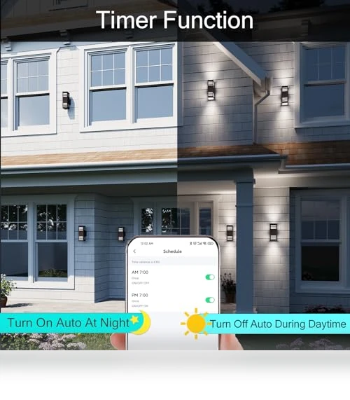 Color Changing Outdoor Wall Lights — Outdoor Wall Lighting, WISELUME
