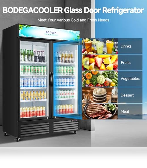 Commercial Merchandiser Refrigerator — Mini Fridges, BODEGA