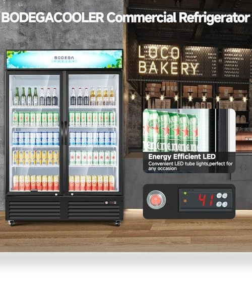 Commercial Merchandiser Refrigerator — Mini Fridges, BODEGA