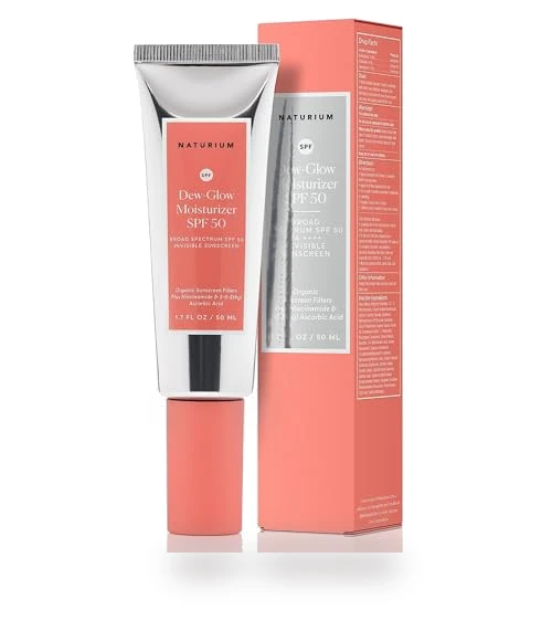 Dew-Glow Moisturizer SPF 50 PA++++ — Tinted Beauty Balms, Naturium