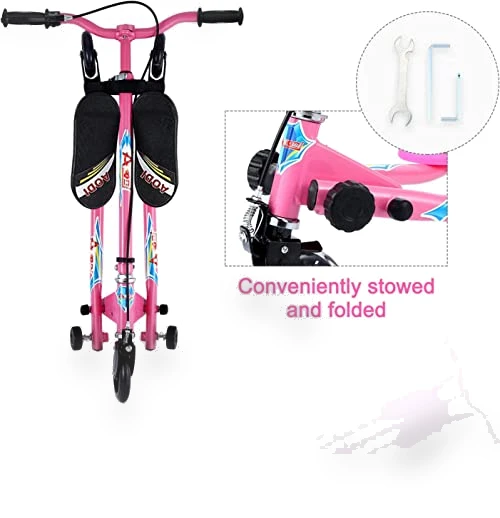 Foldable Wiggle Kick Scooter — Ride-On Toys, AODI