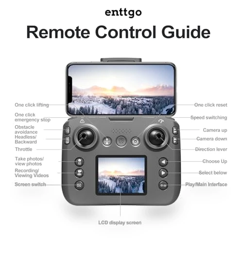 GPS Drone with Screen Controller — Drones, enttgo