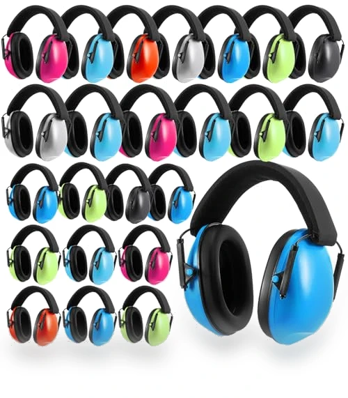 Kids Ear Protection Noise Cancelling Headphones — On-Ear Headphones, Amylove